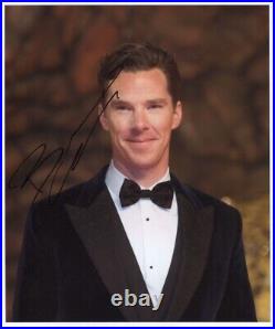 Benedict Cumberbatch Signed 8 x 10 Photo Genuine In Person Hologram COA