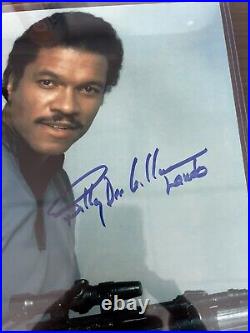 Billy Dee Williams Hand Signed In Person Autographed STAR WARS Rare Beckett COA