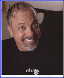 Billy Joel Signed 8 x 10 Photo Genuine In Person + Hologram COA