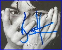 Bjork Authentic Beautifully Hand Signed 1995 Postcard In Person Uacc Dealer