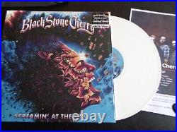 Black Stone Cherry Screaming At The Sky Signed /autograph Lp Insert. In Person