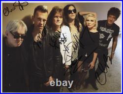 Blondie (Band) Deborah Harry FULLY Signed 8 x 10 Photo Genuine In Person