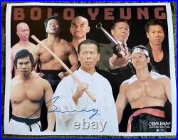 Bolo Yeung Signed 16 X 20 Chiller Theatre Limited Edition Poster (5 / 25)