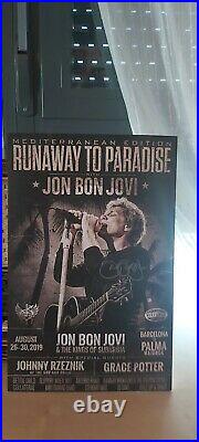 Bon Jovi hand signed original autograph in person
