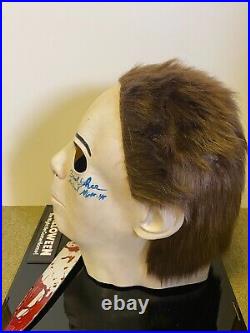 Brad Loree Signed In Person Michael Myers Mask Halloween 8