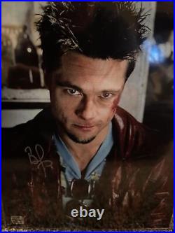 Brad Pitt autograph signed 8x10 FIGHT CLUB in person