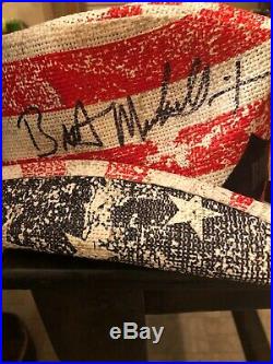 Bret Michaels Autographed Hat New Authentic Signed In Person ONLY BROWN LEFT