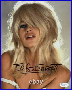 Brigitte Bardot Sultry Autographed Signed 8x10 Photo Certified Authentic JSA COA