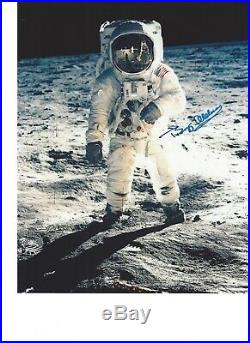 Buzz Aldrin Autograph Apollo 11 Hand signed 10 x 8 photo Not personalised