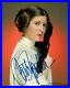 CARRIE_FISHER_signed_Autogramm_20x25cm_STAR_WARS_In_Person_autograph_COA_LEIA_01_bifn