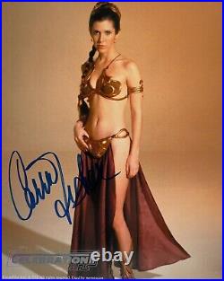 CARRIE FISHER signed autograph 20x25cm STAR WARS in person autograph ACOA
