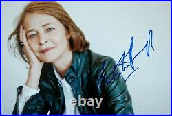 CHARLOTTE RAMPLING In-Person Signed Autographed Photo RACC COA Night Porter