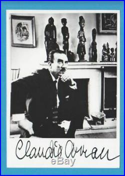 CLAUDIO ARRAU in person signed glossy PHOTO 5x7 inch AUTOGRAPH-Classic