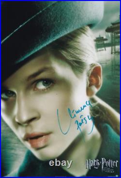 CLEMENCE POESY signed autograph 20x30cm HARRY POTTER in person autograph COA