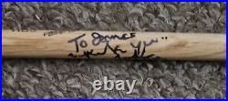 Charlie Watts,'The Rolling Stones' hand signed in person drum stick