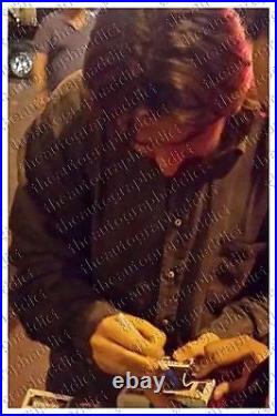 Christian Bale Signed 11X14 BATMAN Dark Knight IN PERSON Autograph PROOF JSA COA