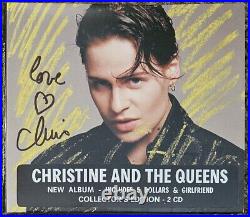 Christine & The Queens'Chris' cd, hand signed in person by Christine