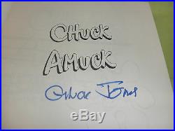 Chuck Jones Signed Chuck Amuck Book Proof Autographed In Person Coa