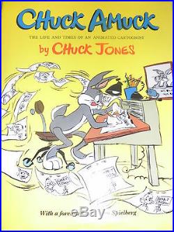 Chuck Jones Signed Hardback Book Proof Autographed In Person Coa