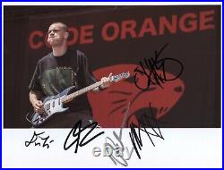 Code Orange (Band) Fully Signed 8 x 10 Photo Genuine In Person + Hologram COA