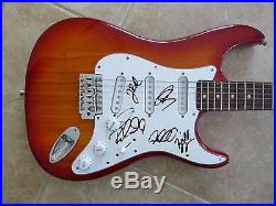 Collective Soul All 5 Band Signed Autographed Electric Guitar PSA Guaranteed
