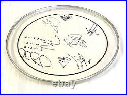 Collective Soul Signed Autograph Drum Head Fully Signed