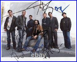 Counting Crows (Band) Fully Signed 8 x 10 Photo Genuine In Person + Hologram COA