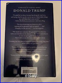 Crippled America Signed In Person By Donald And Melania Trump Not A Book Plate