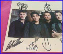 Crown The Empire Entire Band From 2014 Autograph Small Poster 8.5X6
