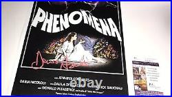 DARIO ARGENTO Signed PHENOMENA 11x17 Photo IN PERSON Autograph PROOF JSA COA