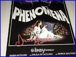 DARIO ARGENTO Signed PHENOMENA 11x17 Photo IN PERSON Autograph PROOF JSA COA