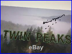 DAVID LYNCH Signed TWIN PEAKS 11x14 Photo IN PERSON Autograph PROOF JSA COA