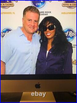 DONNA SUMMER Authenticated, Hand Signed Autographed In Person /COA