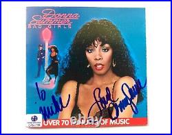 DONNA SUMMER CD Booklet Full /Cd, Autographed In Person / Global Stamped COA