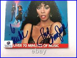 DONNA SUMMER CD Booklet Full /Cd, Autographed In Person / Global Stamped COA