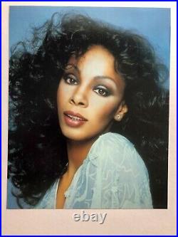 DONNA SUMMER Hand Signed Autographed item card /2 Photo /Proof Photo + COA Card