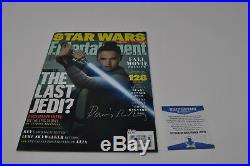 Daisy Ridley Signed Entertainment Weekly BECKETT BAS ITP Authenticated In Person
