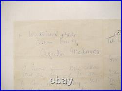 Dame Agatha Christie, Lady Mallowan, 1953 Rare Autograph 4 Page Letter Signed