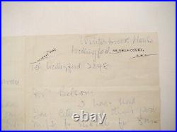 Dame Agatha Christie, Lady Mallowan, 1953 Rare Autograph 4 Page Letter Signed
