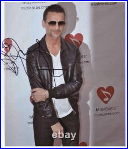 Dave Gahan Depeche Mode Signed 8 x 10 Photo Genuine In Person + Hologram COA