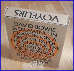 David Bowie Is SIGNED V&A Personal Portfolio black NEW UNOPENED autograph