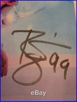 David Bowie Signed Original In Person 1999 Autograph L@@K Not a Copy
