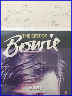David Bowie signed/personal autograph Best of Bowie Album cover COA. Very Rare