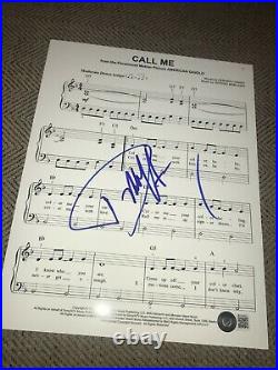 Debbie Harry Signed Autograph Sheet Music Call Me Blondie In Person Beckett Bas