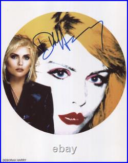 Deborah Harry Blondie Debbie Signed Photo Genuine In Person + COA Guarantee