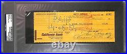 Desi Arnaz Signed 1954 Personal Tax Bank Check PSA/DNA COA I Love Lucy Autograph