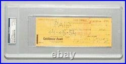 Desi Arnaz Signed 1954 Personal Tax Bank Check PSA/DNA COA I Love Lucy Autograph