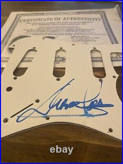 Diana Ross SIGNED GUITAR PICKGUARD COA 2003 AUTOGRAPHED IN PERSON Rare