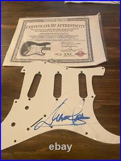 Diana Ross SIGNED GUITAR PICKGUARD COA 2003 AUTOGRAPHED IN PERSON Rare