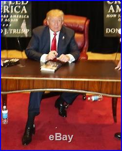 Donald Trump Signed Book Jsa Coa Crippled America Not A Bookplate In Person